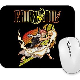 Baskı Dükkanı Fairy Tail Anime Manga Natsu Dragneel Fire Mouse Pad
