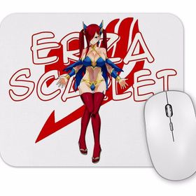 Baskı Dükkanı Fairy Tail Erza Scarlet Anime Manga Mouse Pad