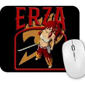 Baskı Dükkanı Fairy Tail Erza Scarlet Ready To Fight Mouse Pad