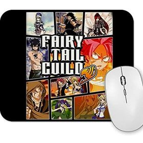 Baskı Dükkanı Fairy Tail Guild Anime Gta Style Mouse Pad