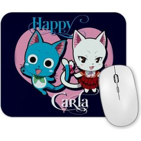 Baskı Dükkanı Fairy Tail Happy Carla Anime Manga Mouse Pad