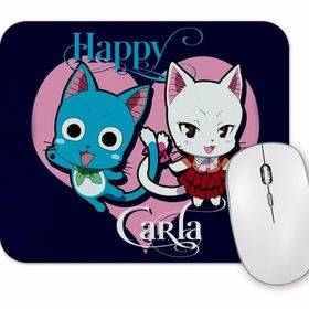 Baskı Dükkanı Fairy Tail Happy Carla Anime Manga Mouse Pad