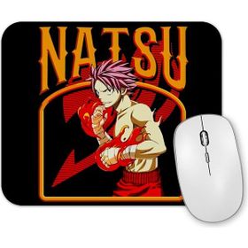 Baskı Dükkanı Fairy Tail Natsu Dragneel Fighting Stance Mouse Pad