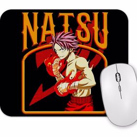 Baskı Dükkanı Fairy Tail Natsu Dragneel Fighting Stance Mouse Pad