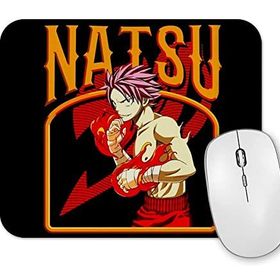 Baskı Dükkanı Fairy Tail Natsu Dragneel Fighting Stance Mouse Pad