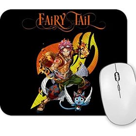 Baskı Dükkanı Fairy Tail Natsu Dragneel Happy Anime Manga Mouse Pad