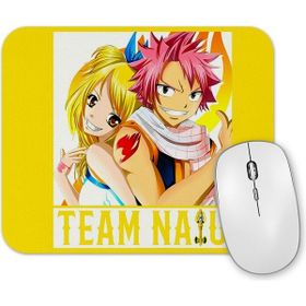 Baskı Dükkanı Fairy Tail Team Nalu Natsu Lucy Mouse Pad
