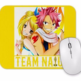 Baskı Dükkanı Fairy Tail Team Nalu Natsu Lucy Mouse Pad