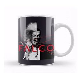 Baskı Dükkanı Falco Rock Me Amadeus Porselen Beyaz Kupa Bardak