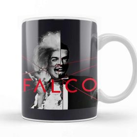Baskı Dükkanı Falco Rock Me Amadeus Porselen Beyaz Kupa Bardak