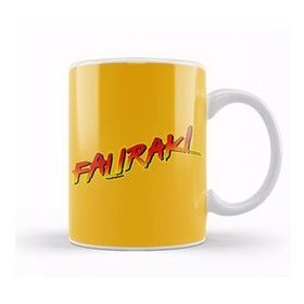 Baskı Dükkanı Faliraki Baywatch Logo Porselen Beyaz Kupa Bardak