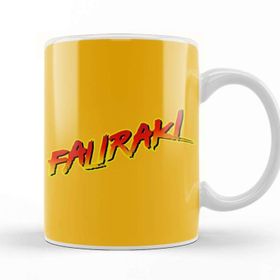 Baskı Dükkanı Faliraki Baywatch Logo Porselen Beyaz Kupa Bardak
