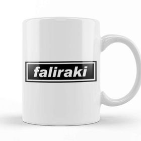 Baskı Dükkanı Faliraki Oasis Logo Porselen Beyaz Kupa Bardak