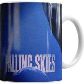 Baskı Dükkanı Falling Skies Sihirli Porselen Kupa