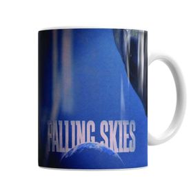Baskı Dükkanı Falling Skies Sihirli Porselen Kupa