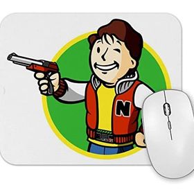 Baskı Dükkanı Fallout Fan Boy Mouse Pad