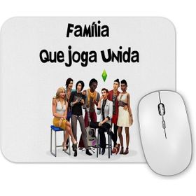 Baskı Dükkanı Familia Que Joga Unida Mouse Pad