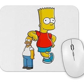 Baskı Dükkanı Família Simpsons Mouse Pad