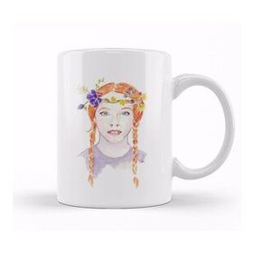 Baskı Dükkanı Fan Art Quot Anne With An E Anne With An E Art 02 Porselen Beyaz Kupa Bardak
