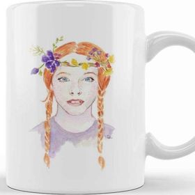 Baskı Dükkanı Fan Art Quot Anne With An E Anne With An E Art 02 Porselen Beyaz Kupa Bardak
