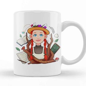 Baskı Dükkanı Fan Art Quot Anne With An E Anne With An E Art 04 Porselen Beyaz Kupa Bardak
