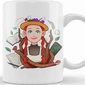 Baskı Dükkanı Fan Art Quot Anne With An E Anne With An E Art 04 Porselen Beyaz Kupa Bardak