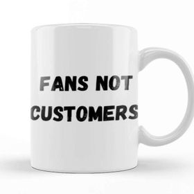 Baskı Dükkanı Fans Not Customers European Super League Kupa