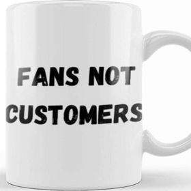 Baskı Dükkanı Fans Not Customers European Super League Kupa