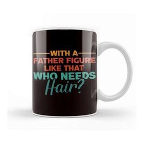 Baskı Dükkanı Father Bald Baldy Alopecia Balding Daddy Dad Papa Husband Kupa