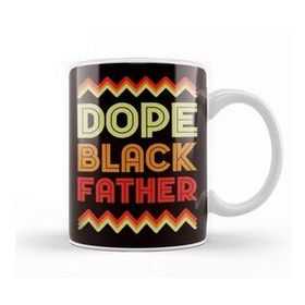 Baskı Dükkanı Father Dad Daddy Poppa Father´s Day Fatherhood Black Stepdad Kupa Bardak
