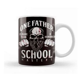 Baskı Dükkanı Father Skull Dad Daddy Papa Poppa Stepdad Husband Family Kupa Bardak