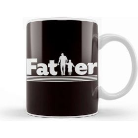 Baskı Dükkanı Father Son Daughter Papa Dad Daddy Stepdad Poppa Husband Beyaz 330 ml Porselen Kupa Bardak