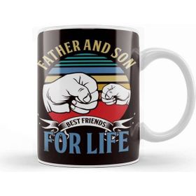 Baskı Dükkanı Father Son Papa Dad Daddy Husband Stepdad Father´s Day Kupa Bardak
