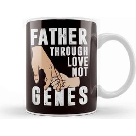Baskı Dükkanı Father Through Love Papa Dad Daddy Stepdad Poppa Husband Kupa Bardak