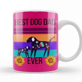 Baskı Dükkanı Fathers Day Best Dad Ever Kupa Bardak