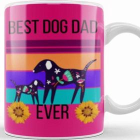 Baskı Dükkanı Fathers Day Best Dad Ever Kupa Bardak