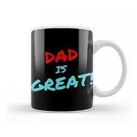 Baskı Dükkanı Fathers Day Gift Dad Is Great Kupa Bardak
