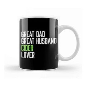 Baskı Dükkanı Fathers Day Great Dad Great Husband Cider Lover Kupa Bardak