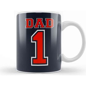 Baskı Dükkanı Fathers Day Number 1 Dad Kupa Bardak