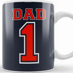 Baskı Dükkanı Fathers Day Number 1 Dad Kupa Bardak