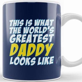 Baskı Dükkanı Fathers Day What The World's Greatest Dad Looks Like Kupa Bardak