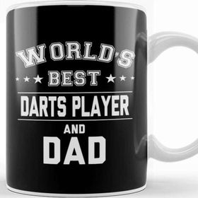 Baskı Dükkanı Fathers Day World's Best Drinker And Dad Beyaz 330 ml Porselen Kupa Bardak
