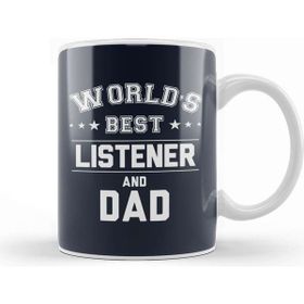 Baskı Dükkanı Fathers Day World's Best Mechanic And Dad Beyaz 330 ml Porselen Kupa Bardak