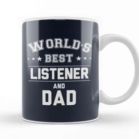 Baskı Dükkanı Fathers Day World's Best Mechanic And Dad Beyaz 330 ml Porselen Kupa Bardak