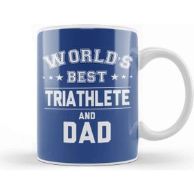 Baskı Dükkanı Fathers Day Worlds Best Runner And Dad Kupa Bardak