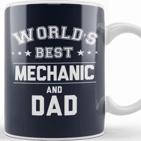 Baskı Dükkanı Fathers Day World's Best Shooter And Dad Beyaz 330 ml Porselen Kupa Bardak