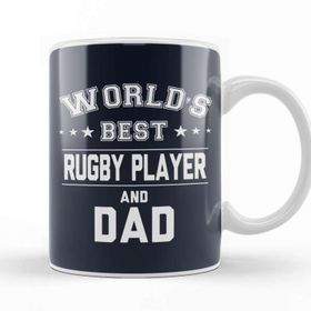 Baskı Dükkanı Fathers Day World's Best Singer And Dad Tasse Beyaz 330 ml Porselen Kupa Bardak