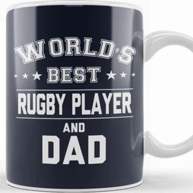 Baskı Dükkanı Fathers Day World's Best Singer And Dad Tasse Beyaz 330 ml Porselen Kupa Bardak