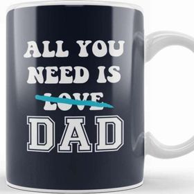 Baskı Dükkanı Fathers Day World's Best Walker And Dad Beyaz 330 ml Porselen Kupa Bardak