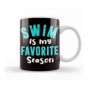 Baskı Dükkanı Favorite Swim Season Summer Vacation Swimming Pool Swimmer Kupa Bardak